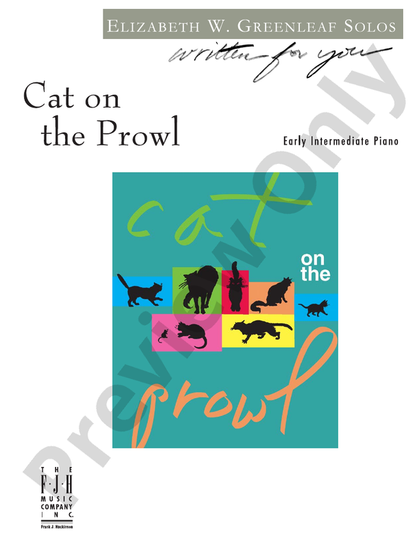 Cat on the Prowl - Piano (Digital Download)
