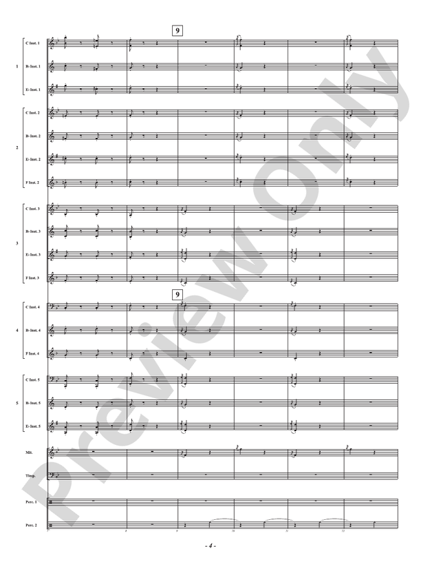 Infernal Galop - From Orpheus in the Underworld (Custom Concert Band) - Concert Band Conductor Score & Parts(Digital Download)