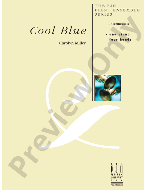 Cool Blue - DSM-DE1041 - Piano (Digital Download)
