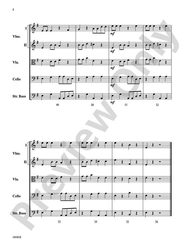 Gamelan Groove - String Orchestra Conductor Score & Parts (Digital Download)