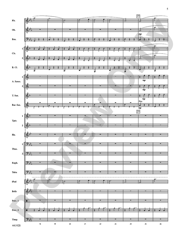 The Haunted Carousel - Concert Band Conductor Score & Parts (Digital Download)