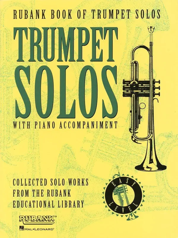 RUBANK BOOK OF TRUMPET SOLOS EASY BK/OLM - Rubank Publications