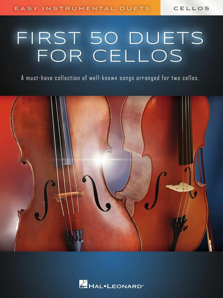First 50 Duets for Two Cellos - Hal Leonard 1297745