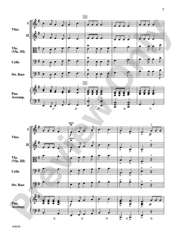 Pieces of Eight - String Orchestra Conductor Score & Parts (Digital Download)