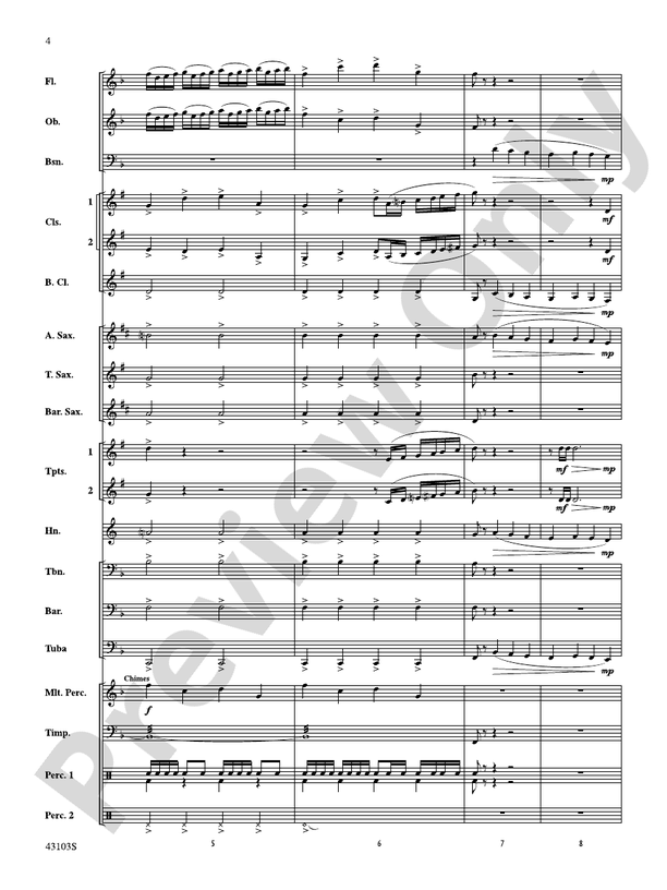 The Sorcerer's Procession - Concert Band Conductor Score & Parts (Digital Download)