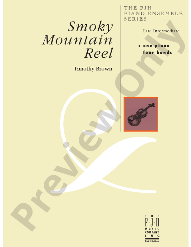 Smoky Mountain Reel - Piano (Digital Download)