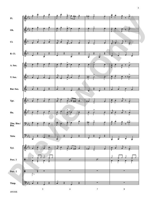 Cantina Band - Concert Band Conductor Score & Parts (Digital Download)