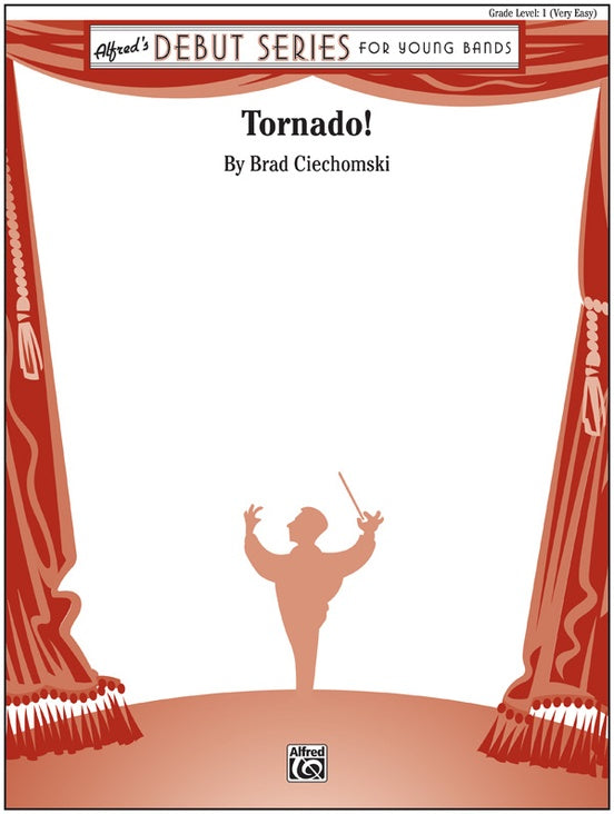 Tornado! - Concert Band Conductor Score & Parts (Digital Download)