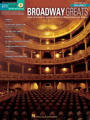 Broadway Greats - Pro Vocal Men's Edition Volume 9 - Various - Vocal Hal Leonard /CD