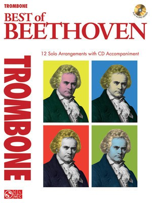 Best of Beethoven - 12 Solo Arrangements with CD Accompaniment - Trombone Ludwig van Beethoven Cherry Lane Music /CD