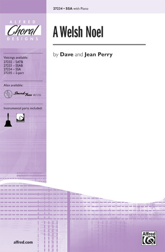 A Welsh Noel - SSA Choral Octavo (Digital Download)