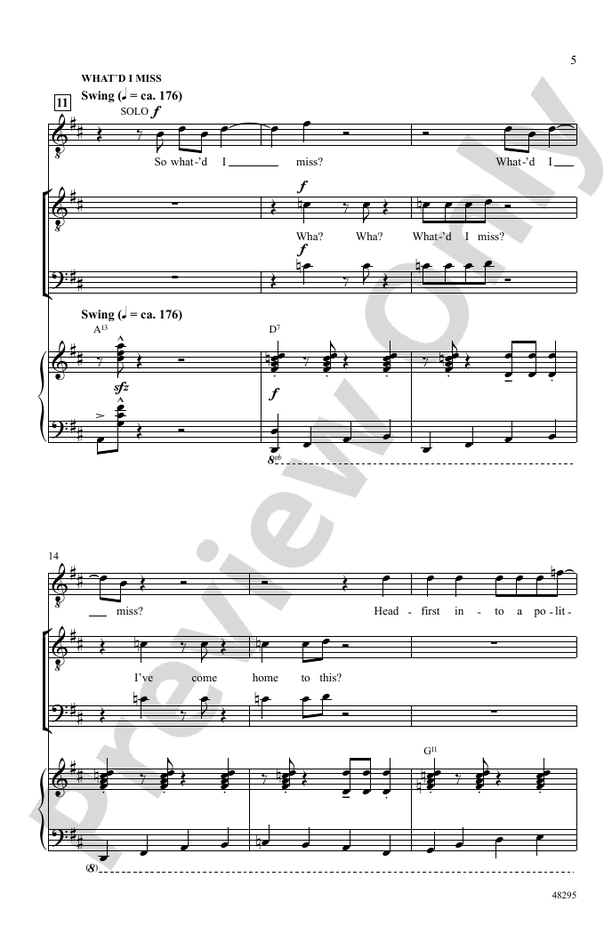 Hamilton Men – TTB Choral Octavo (Digital Download)