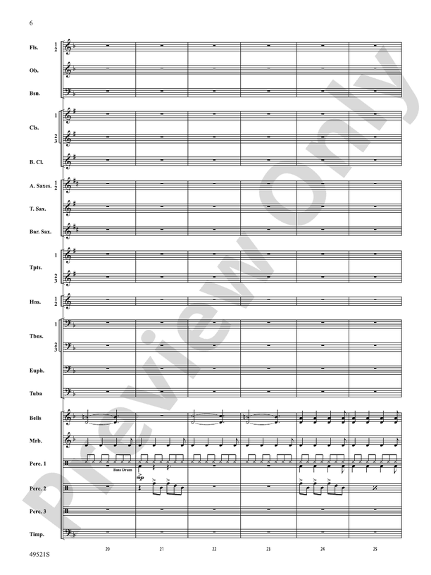 Spirit of the Dauntless - Concert Band Conductor Score & Parts (Digital Download)