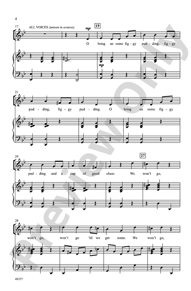 Figgy Pudding! – SAB Choral Octavo (Digital Download)