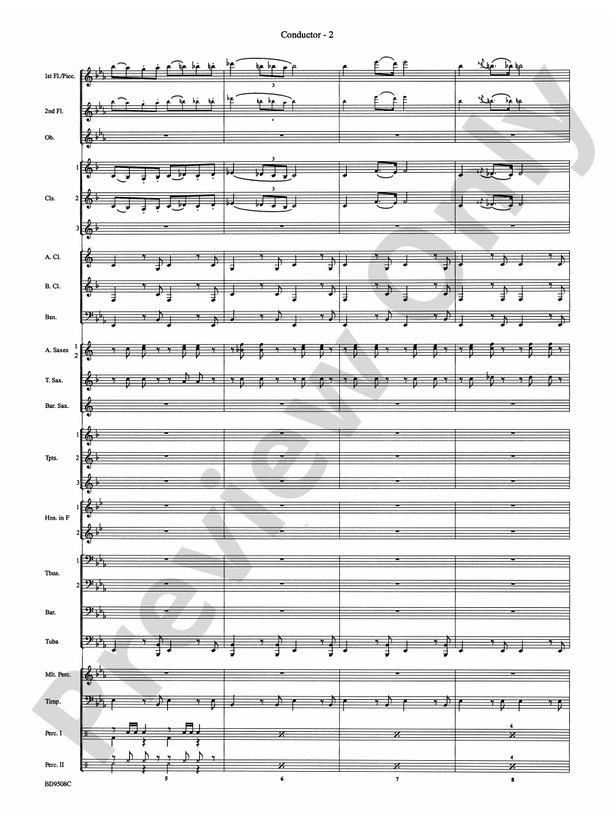 Procession of the Sardar (from Caucasian Sketches) - Concert Band Conductor Score & Parts (Digital Download)