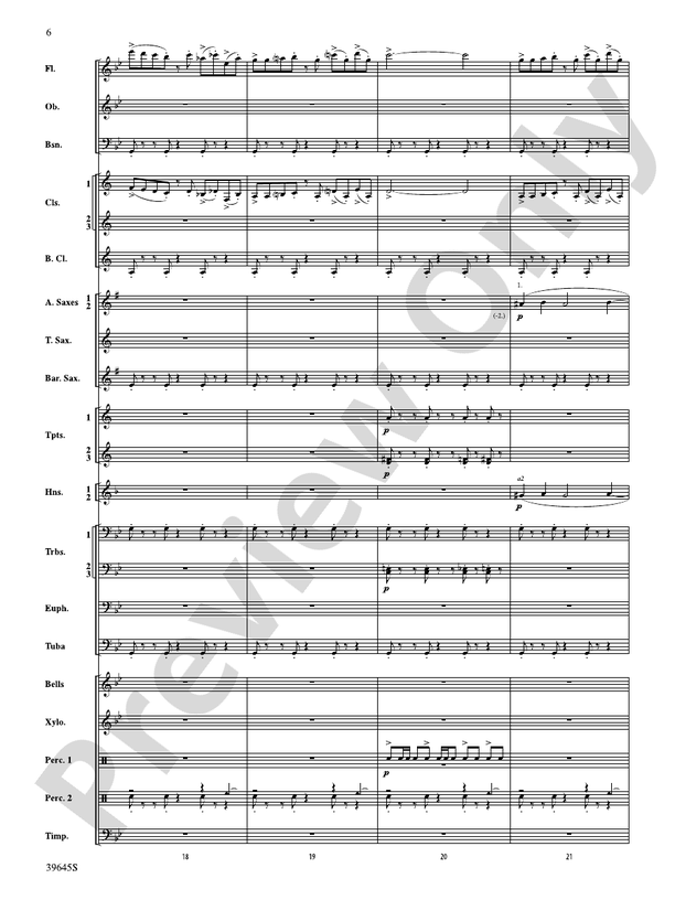 Whirlybird - Concert Band Conductor Score & Parts (Digital Download)