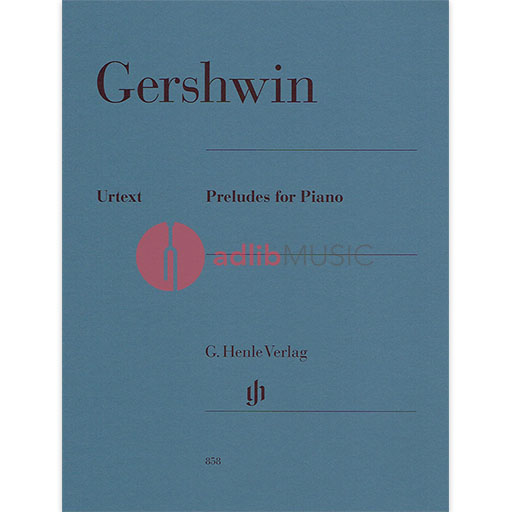 Preludes for Piano - George Gershwin - Piano G. Henle Verlag Piano Solo