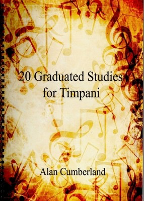 20 Graduated Studies For Timpani - Alan Cumberland - Timpani Southern Percussion