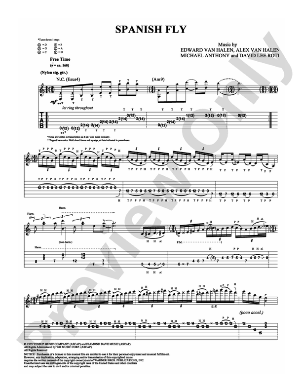 Spanish Fly - Guitar TAB (Digital Download)