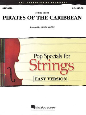 Music from Pirates of the Caribbean - String Orchestra Gr. 2 - Badelt arr Moore - Hal Leonard