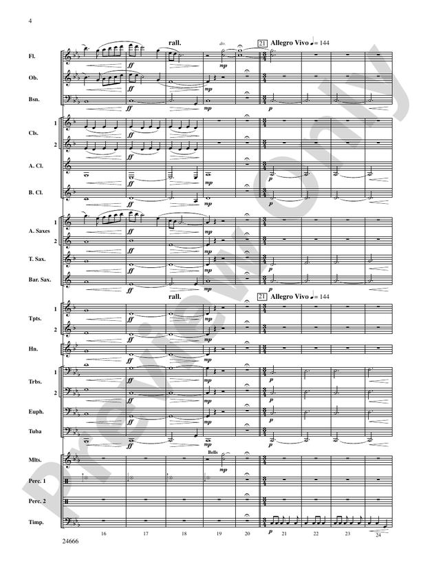 Lost in Mammoth Cave - Concert Band Conductor Score & Parts (Digital Download)