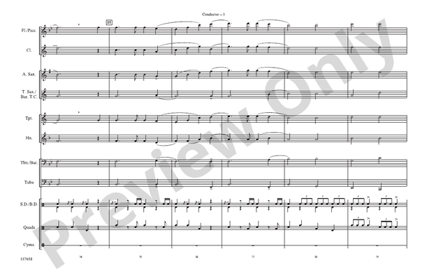 Americana – Marching Band Conductor Score & Parts (Digital Download)