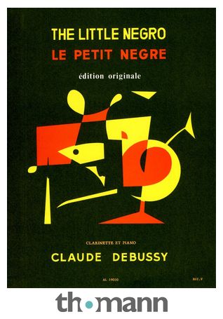 Debussy - Le Petit Negre - Clarinet/Piano Accompaniment Leduc AL19020