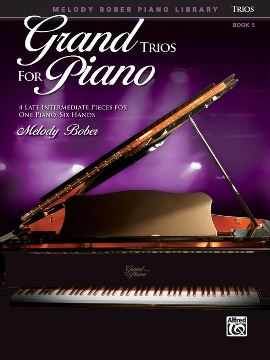 Grand Trios for Piano, Book 5: 4 Intermediate Pieces for One Piano, Six Hands  (Digital Download)