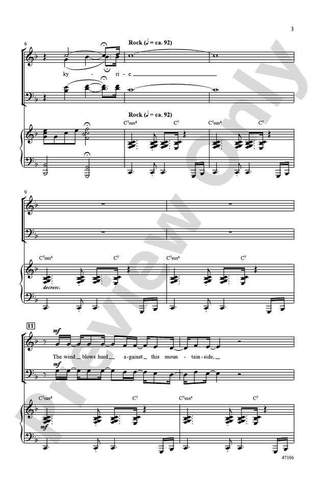 Kyrie - Arr. Kirby Shaw – SATB Choral Octavo (Digital Download)