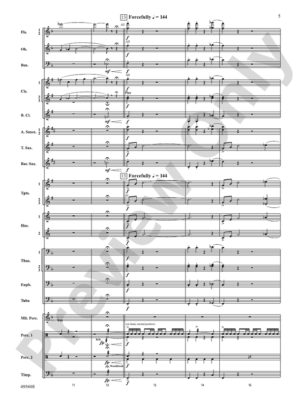 The Gates of Morocco - Concert Band Conductor Score & Parts (Digital Download)