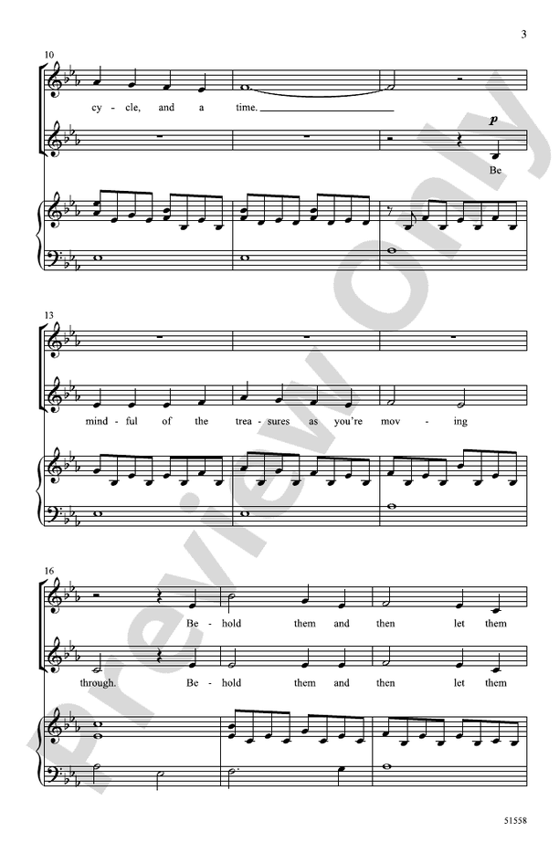 Cada Cosa - 2 Part Treble Choral Octavo (Digital Download)