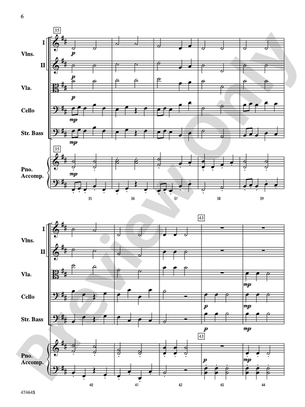A Russian Winter - String Orchestra Conductor Score & Parts (Digital Download)