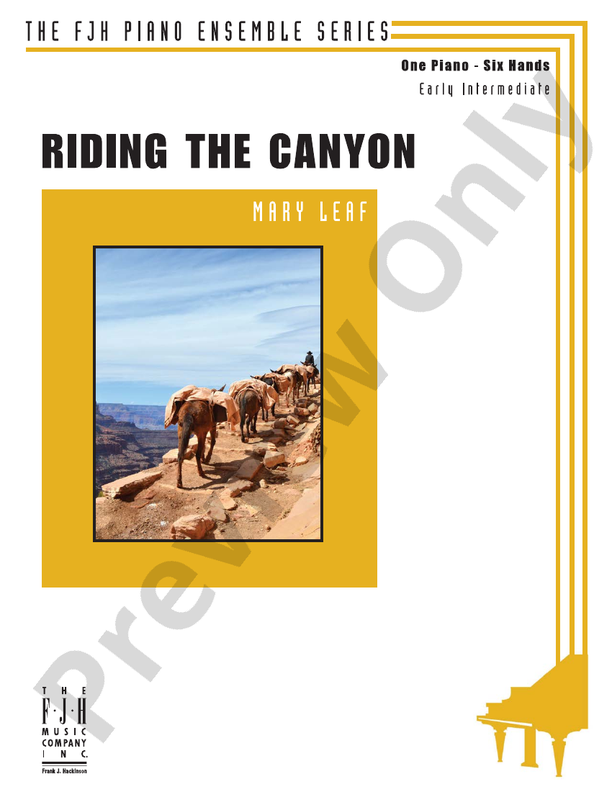 Riding the Canyon - Piano (Digital Download)