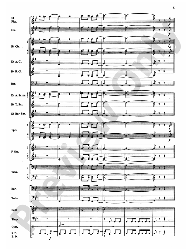 Fantasy on Nordic Themes - Concert Band Conductor Score & Parts (Digital Download)