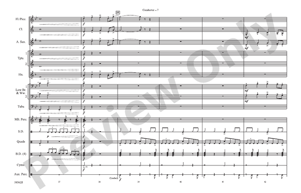 When We Stand Together – Marching Band Conductor Score & Parts (Digital Download)