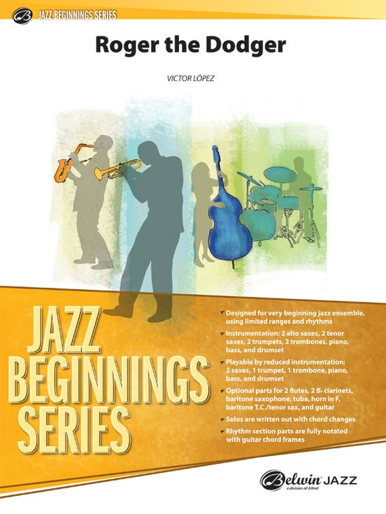 Roger the Dodger - Jazz Ensemble Conductor Score & Parts (Digital Download)