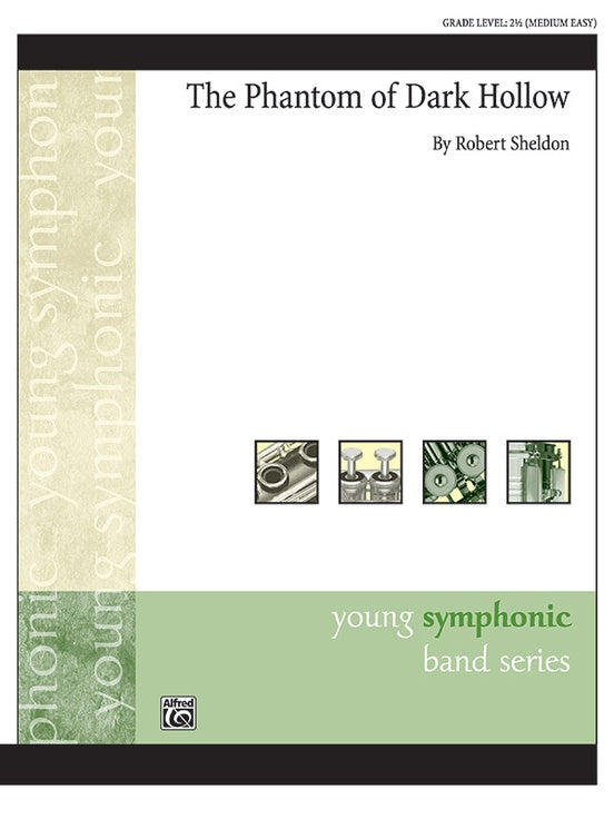 The Phantom of Dark Hollow - Concert Band Conductor Score & Parts (Digital Download)