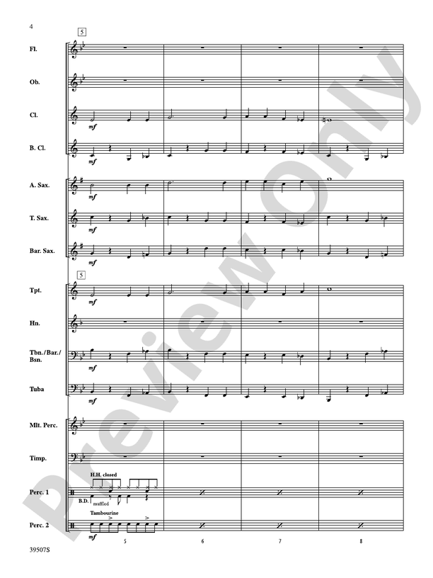 O Holy Night (Arr. Victor Lopez) - Concert Band Conductor Score & Parts (Digital Download)