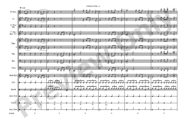 Happy Together – Marching Band Conductor Score & Parts (Digital Download)
