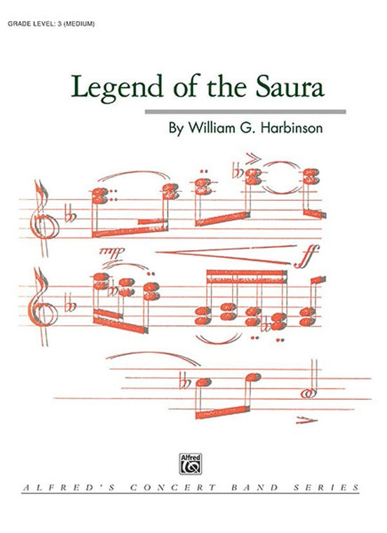 Legend of the Saura - Concert Band Conductor Score & Parts (Digital Download)
