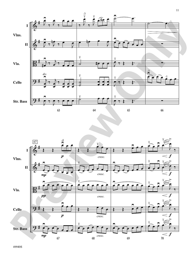 Subterranean Dialogues - String Orchestra Conductor Score & Parts (Digital Download)