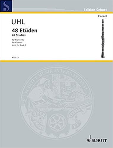 48 Studies Clarinet Bk 2