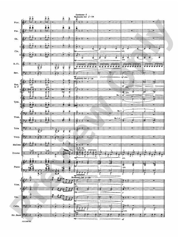 Themes from 007 – Full Orchestra Conductor Score & Parts (Digital Download)