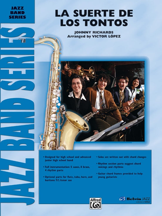 La Suerte de los Tontos – Jazz Ensemble Conductor Score & Parts (Digital Download)