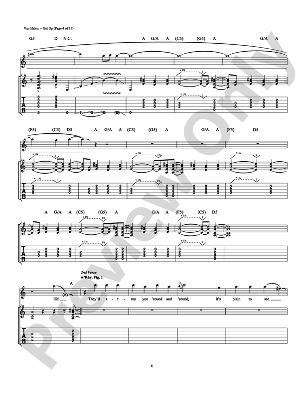 Get Up - Guitar TAB (Digital Download)