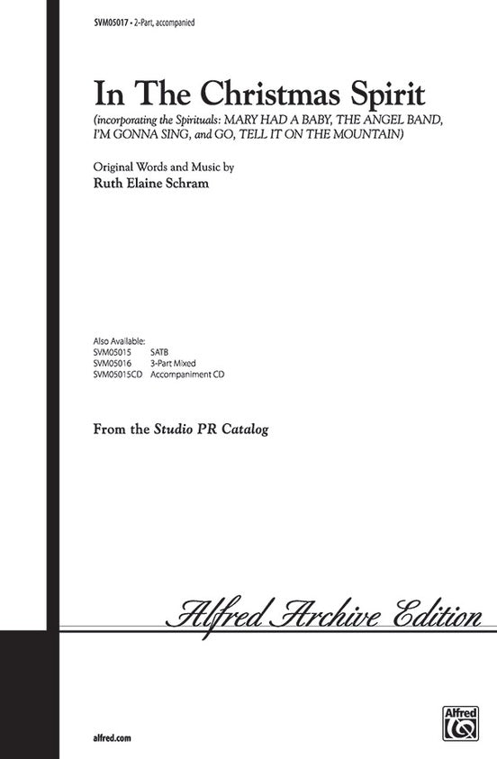 In the Christmas Spirit - 2-Part Choral Octavo (Digital Download)