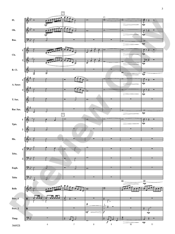 Through a Child's Eyes - Concert Band Conductor Score & Parts (Digital Download)