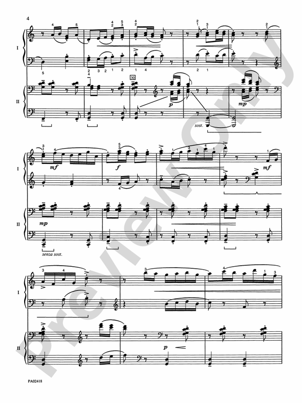 Youth Concerto "A Festival" - 2 Pianos, 4 Hands (Digital Download)