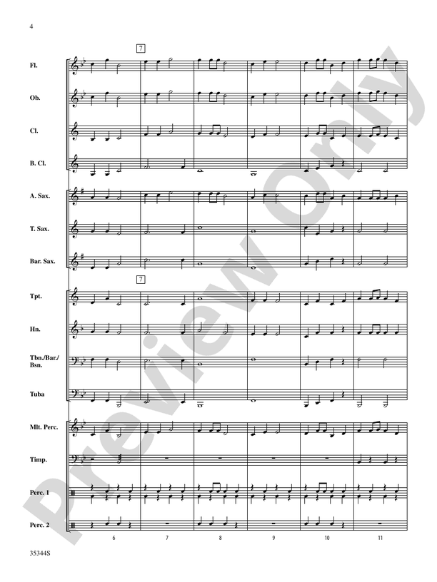 Belwin Beginning Band Kit #7: Holiday Edition - Concert Band Conductor Score & Parts (Digital Download)