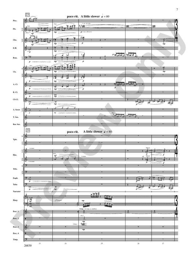 The Night Before Christmas - Concert Band Conductor Score & Parts (Digital Download)